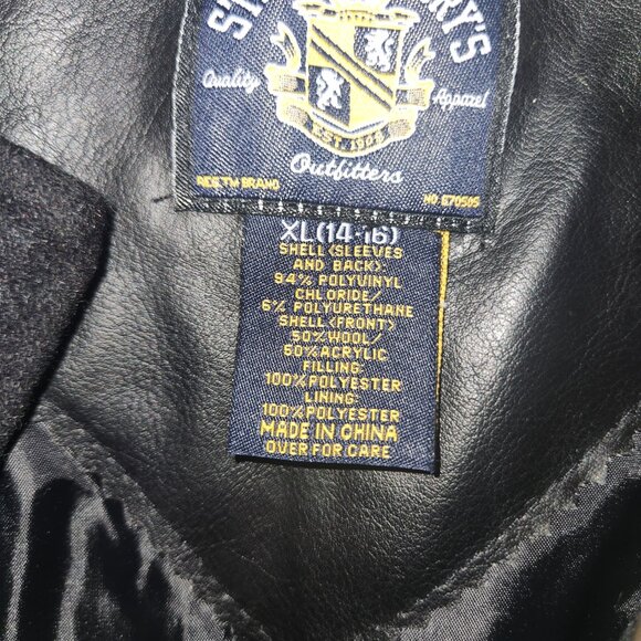 The Ohio State Buckeyes Team Jacket Boys Size XL 14/16 Brand New Red & Black - Picture 10 of 10